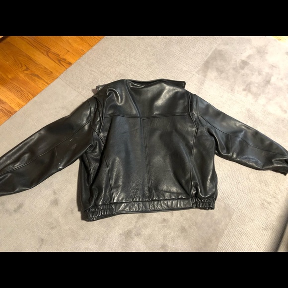 Mens Marc New York leather jacket - Picture 2 of 6